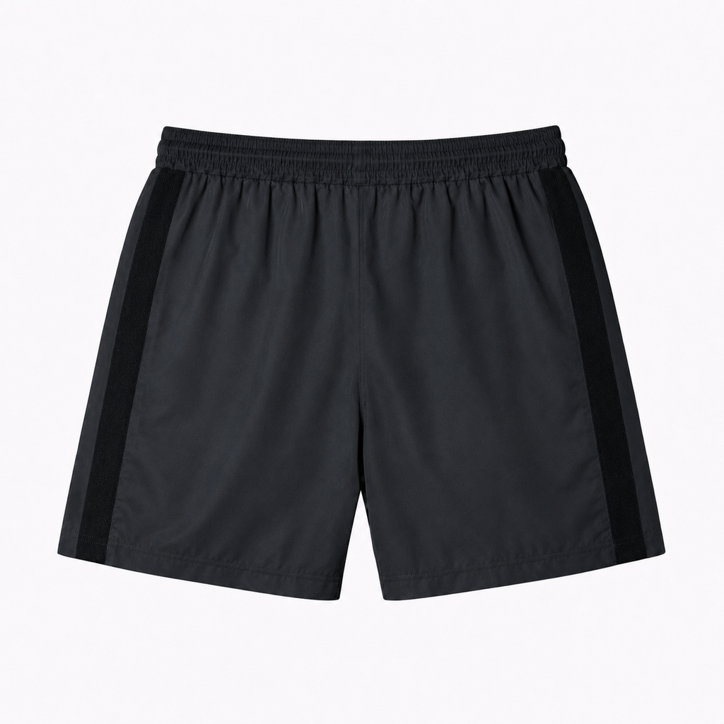 Tonal Trim Nylon Shorts