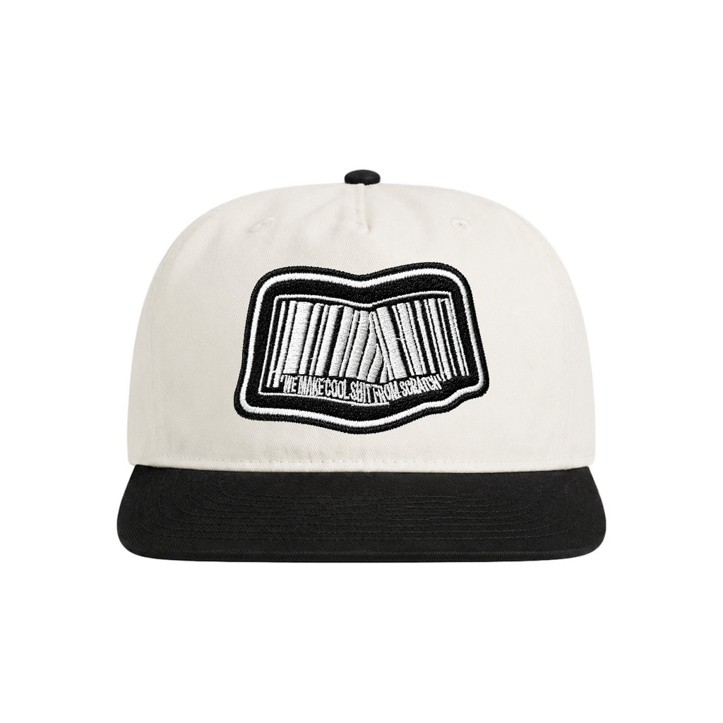 Two-Tone Scrambled Barcode Cap
