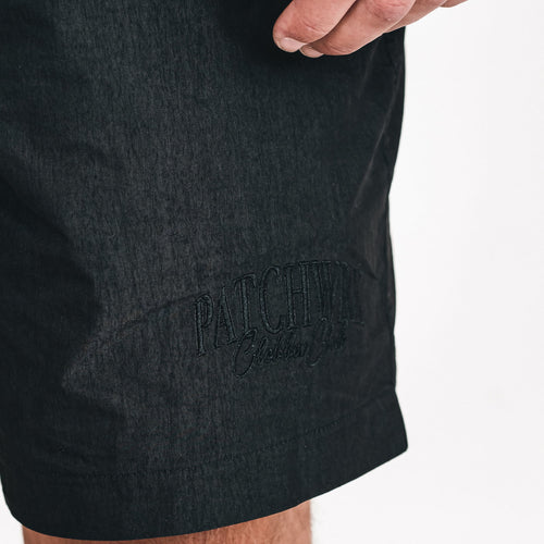 Clobber Club - Crest Emblem Shorts (Dark Logo)