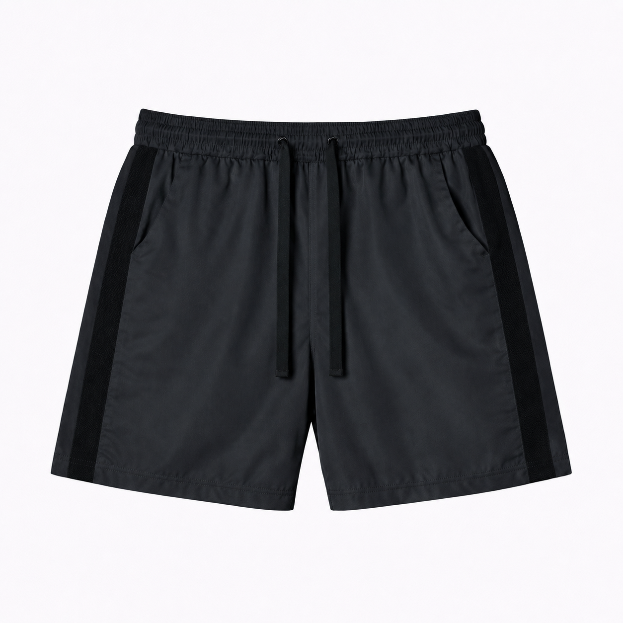 Tonal Trim Nylon Shorts