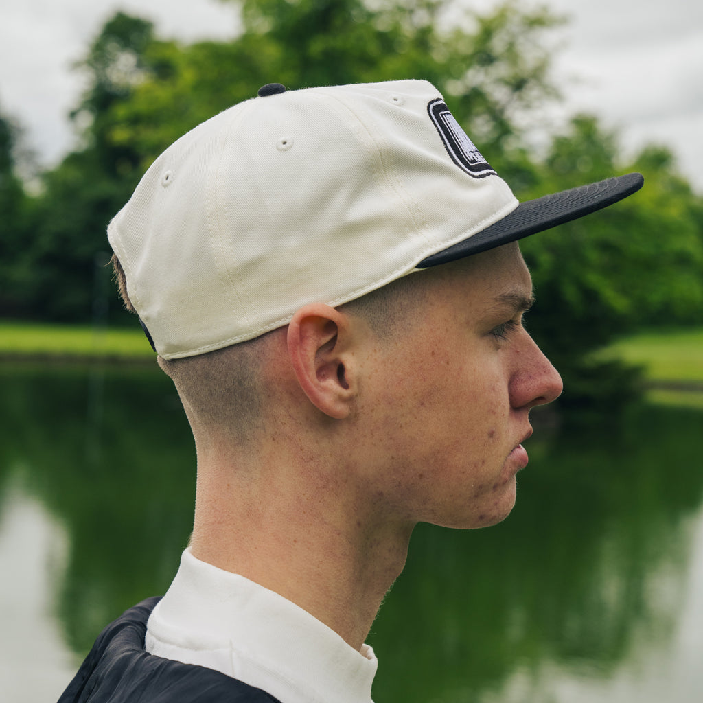 Two-Tone Scrambled Barcode Cap