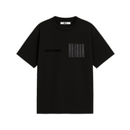 Distressed Barcode T-Shirt (Black)