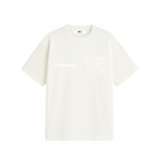 Distressed Barcode T-Shirt (Off-White)