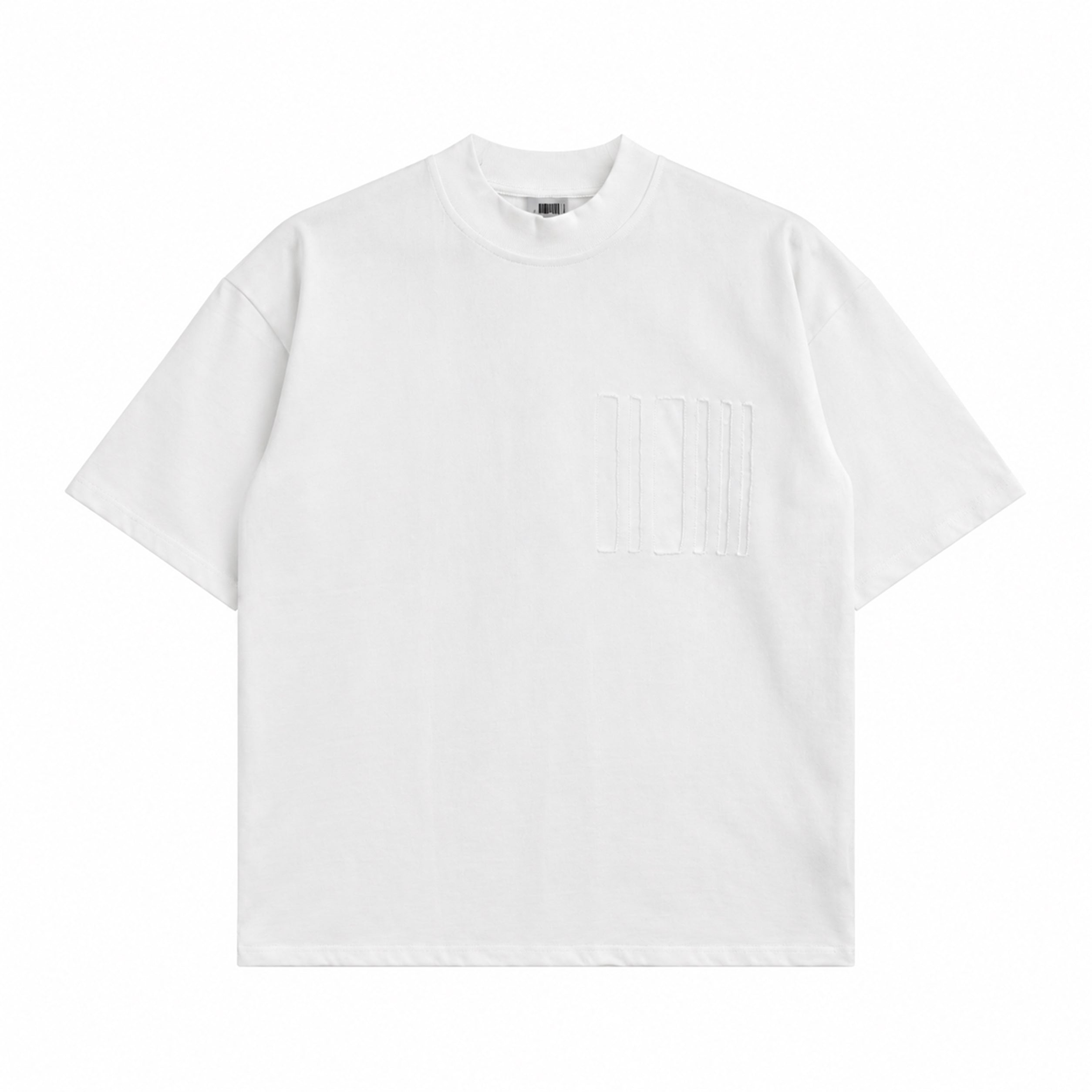 Reverse Appliqué Off-White T-Shirt